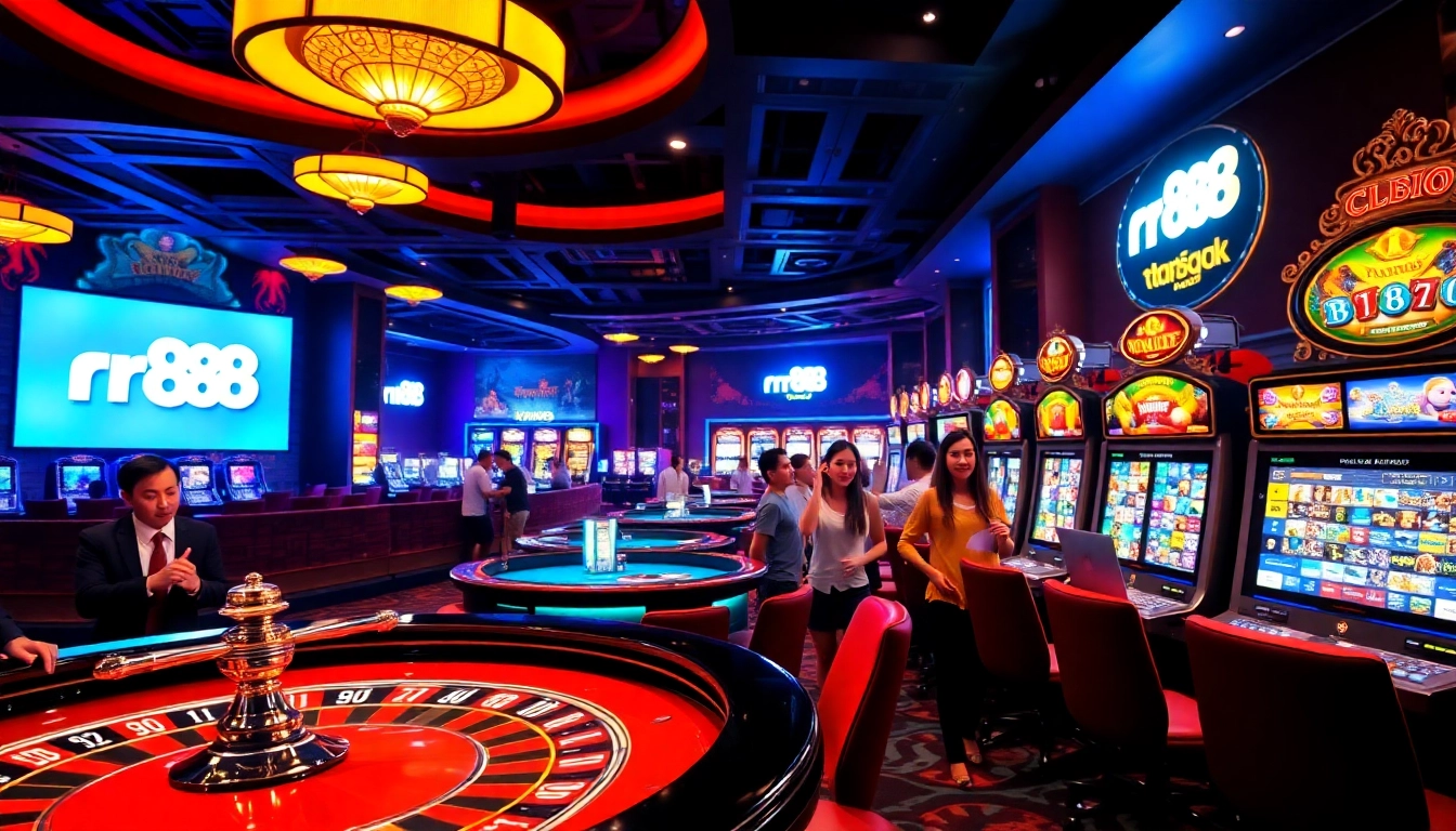 Experience excitement at the RR88 link with vibrant casino activities and games.