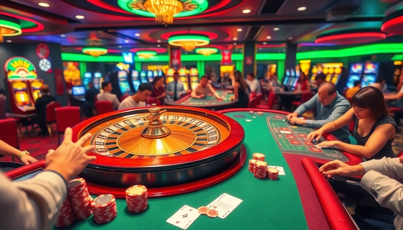Experience the excitement of gambling at https://vu88.win/ with vibrant casino games and engaged players.