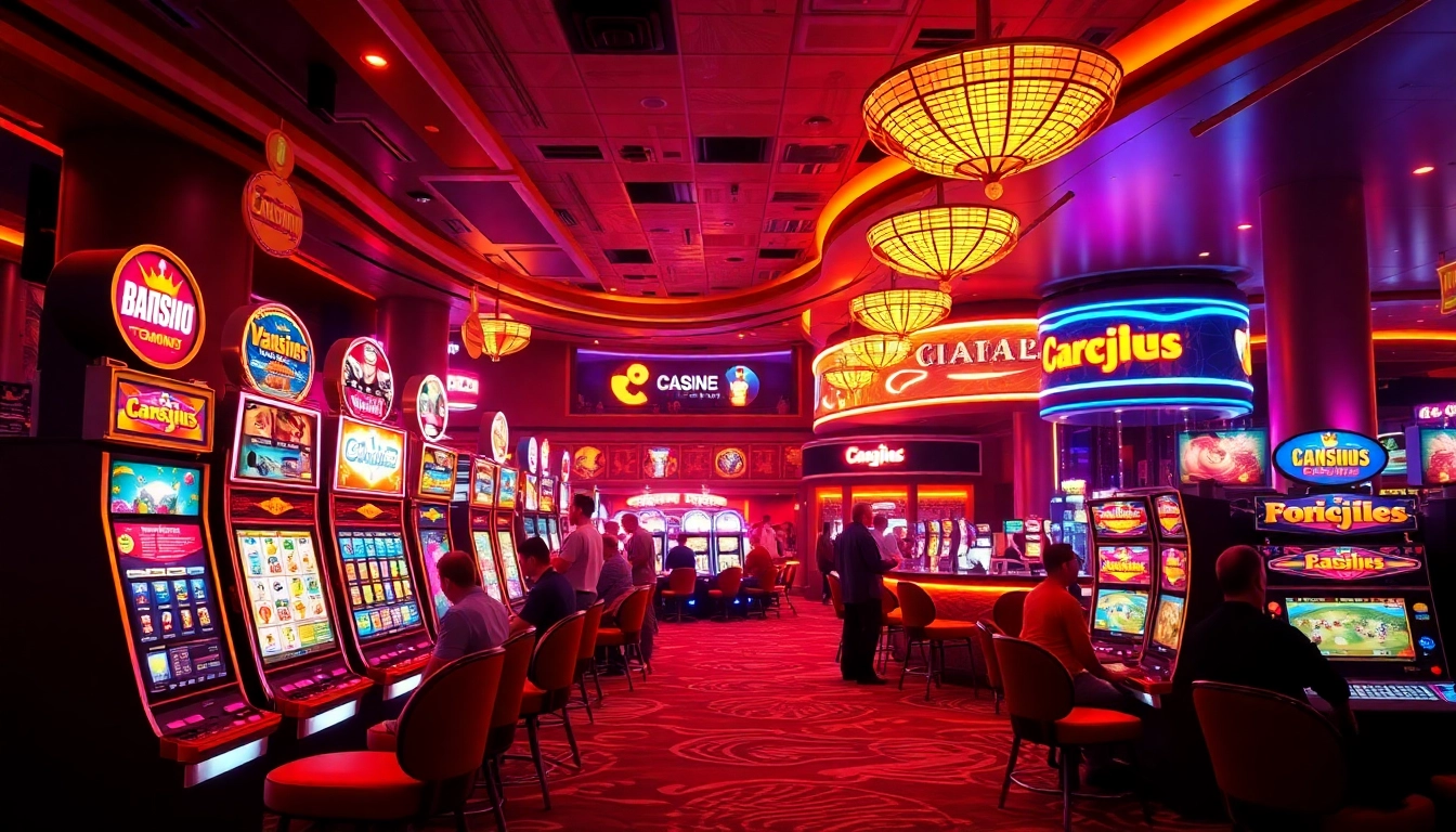 Experience the lively casino atmosphere at https://casinoscore.net/ with vibrant lights and engaging games.
